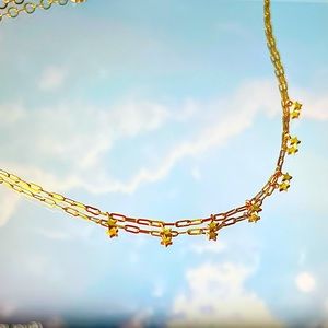 Star choker necklace